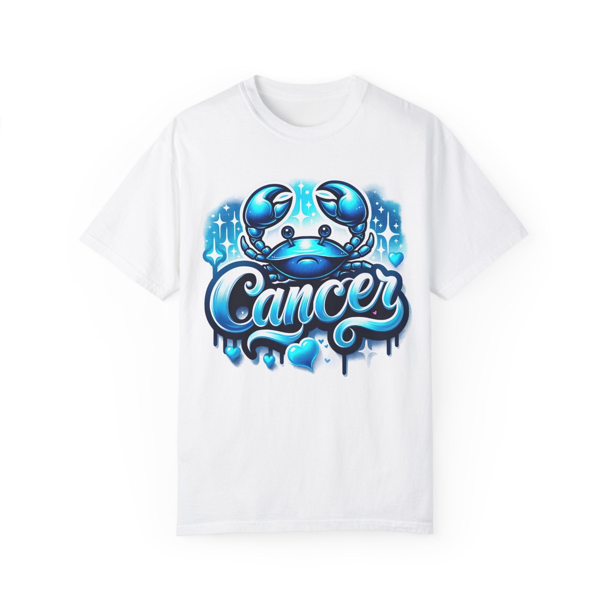 Cancer 90s Style Airbrush T-Shirt - Divine Feminine Works