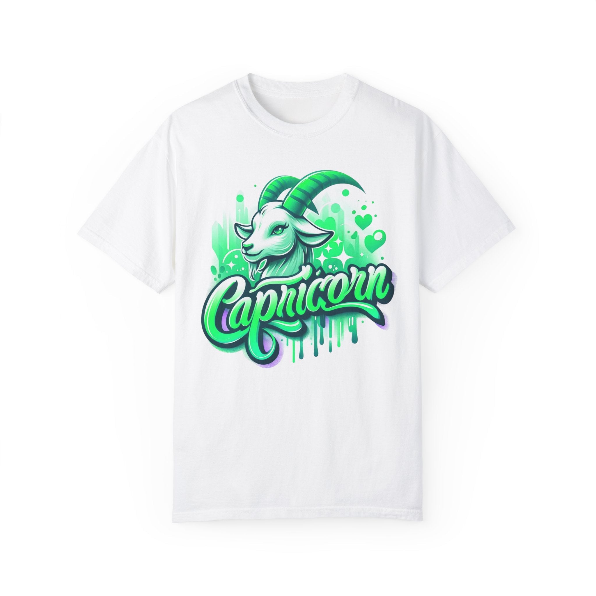 Capricorn 90s Style Airbrush T-Shirt - Divine Feminine Works