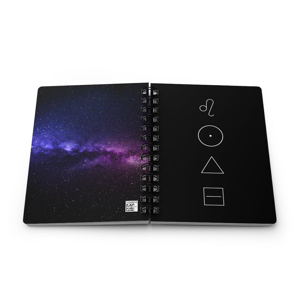 Leo Notebook - Black - Divine Feminine Works