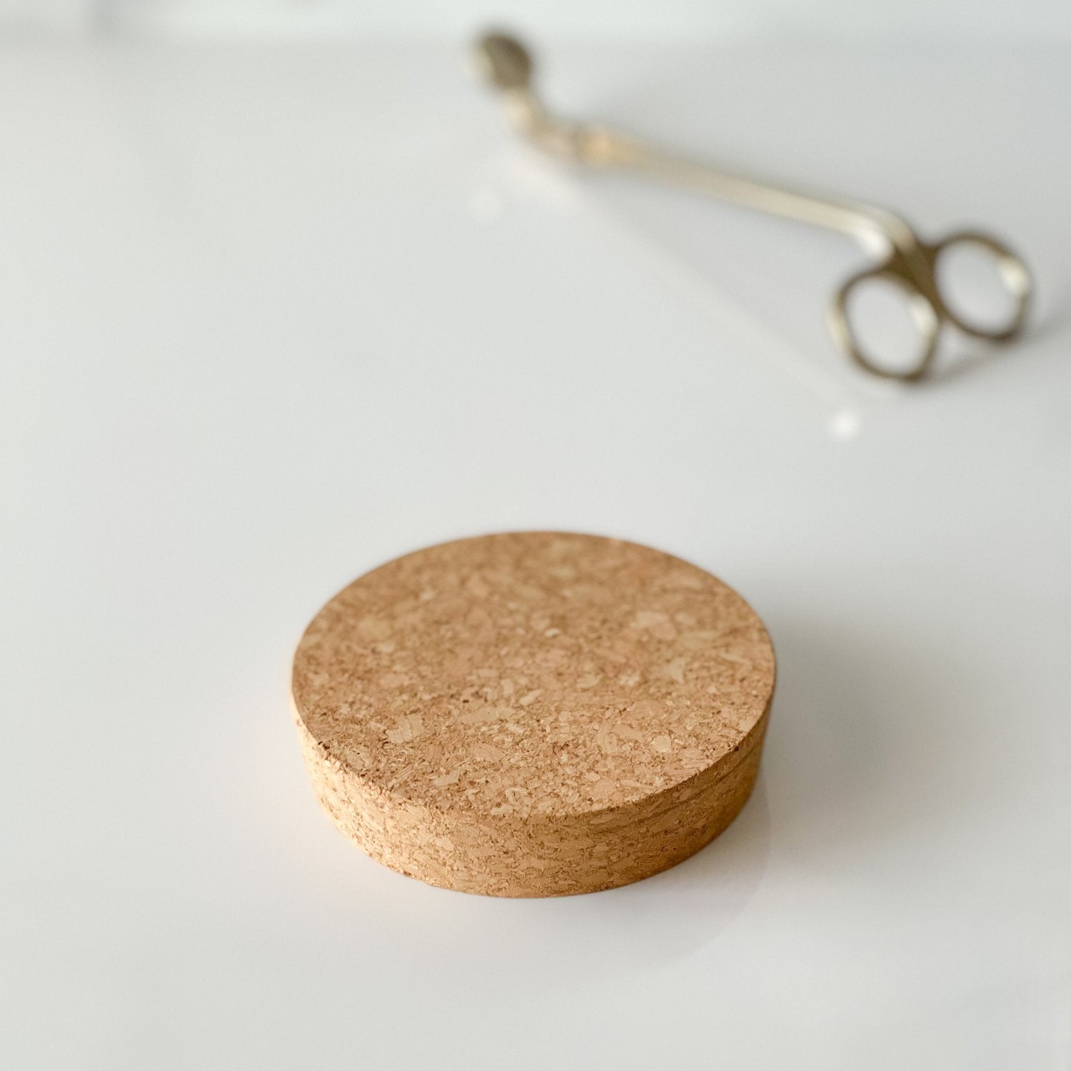 Natural Cork Lid - Divine Feminine Works