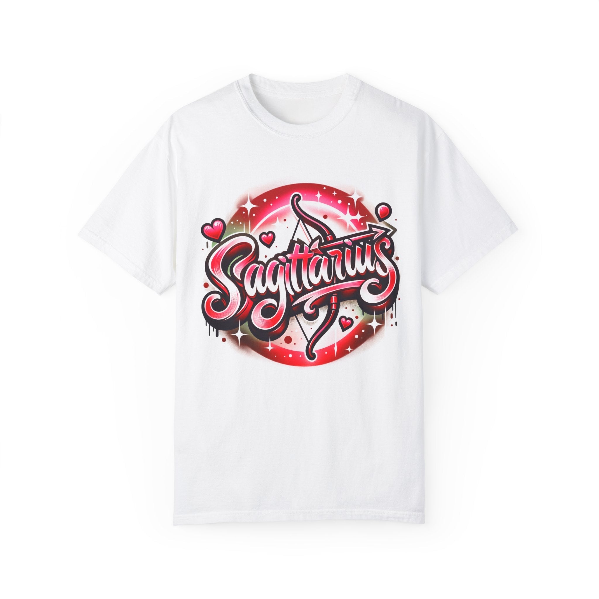 Sagittarius 90s Style Airbrush T-Shirt - Divine Feminine Works