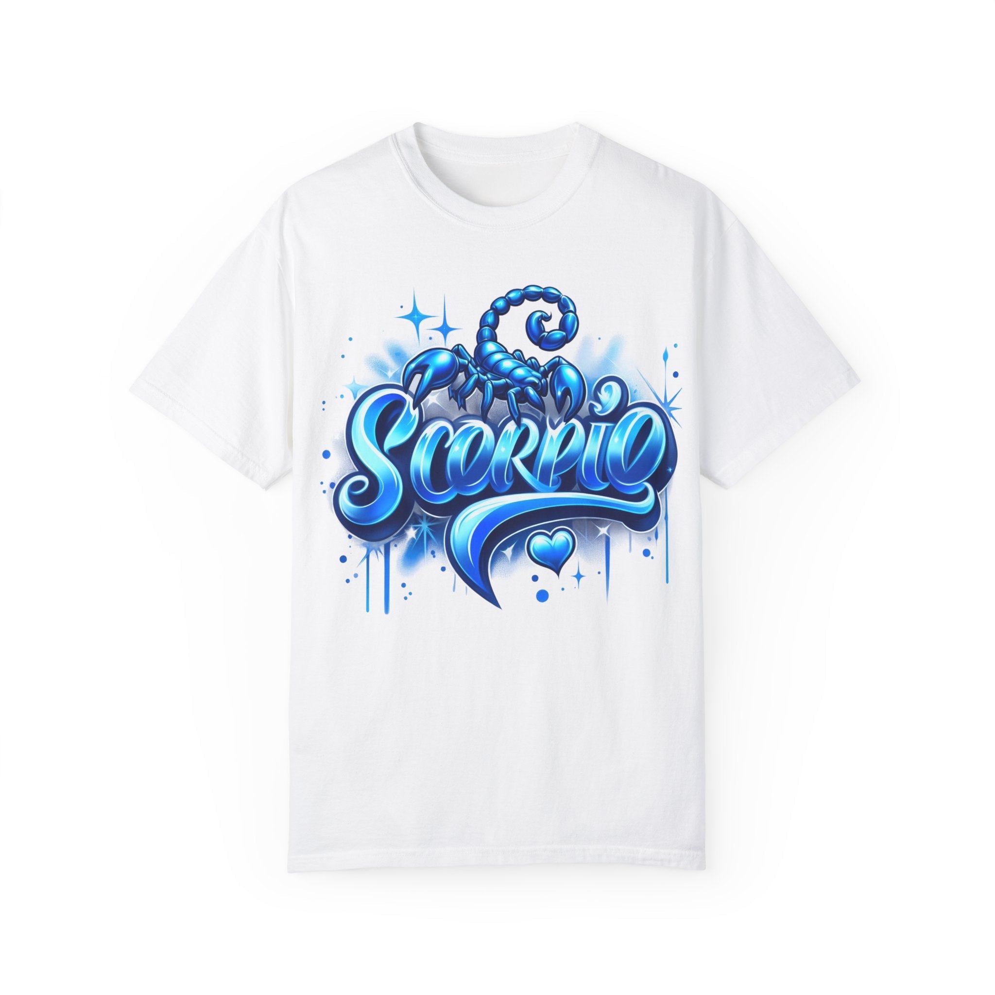 Scorpio 90s Style Airbrush T-Shirt - Divine Feminine Works