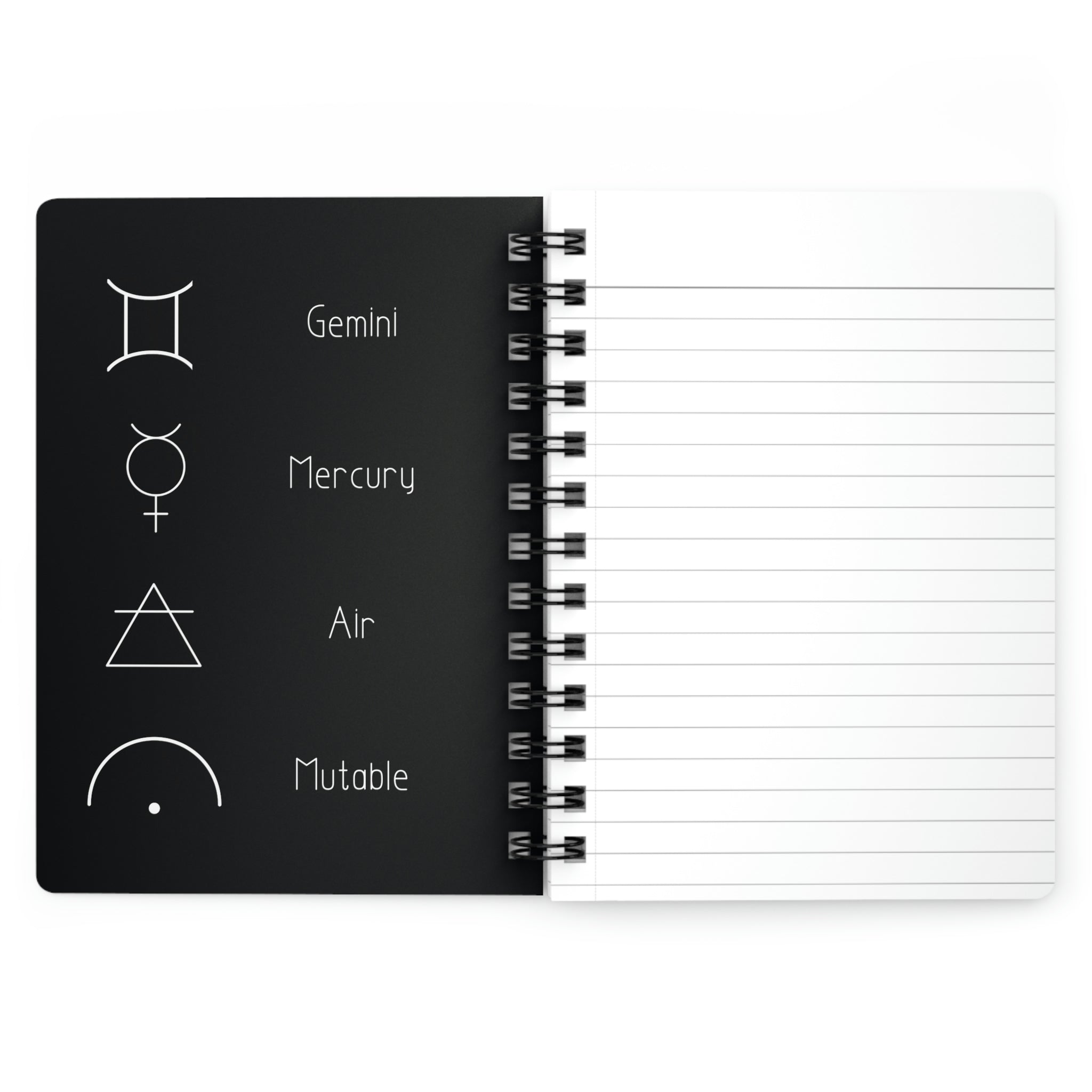 Gemini Notebook - Black