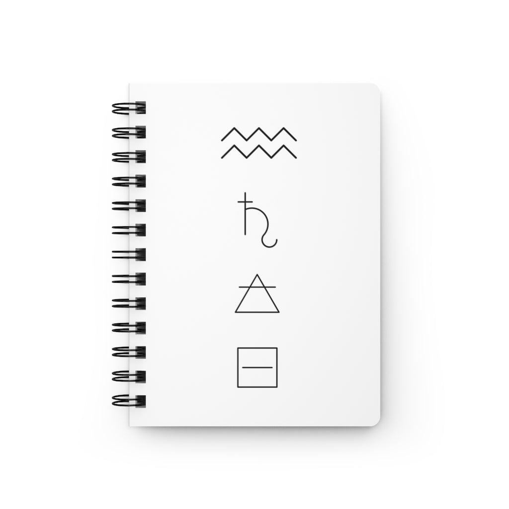 Aquarius Notebook - White