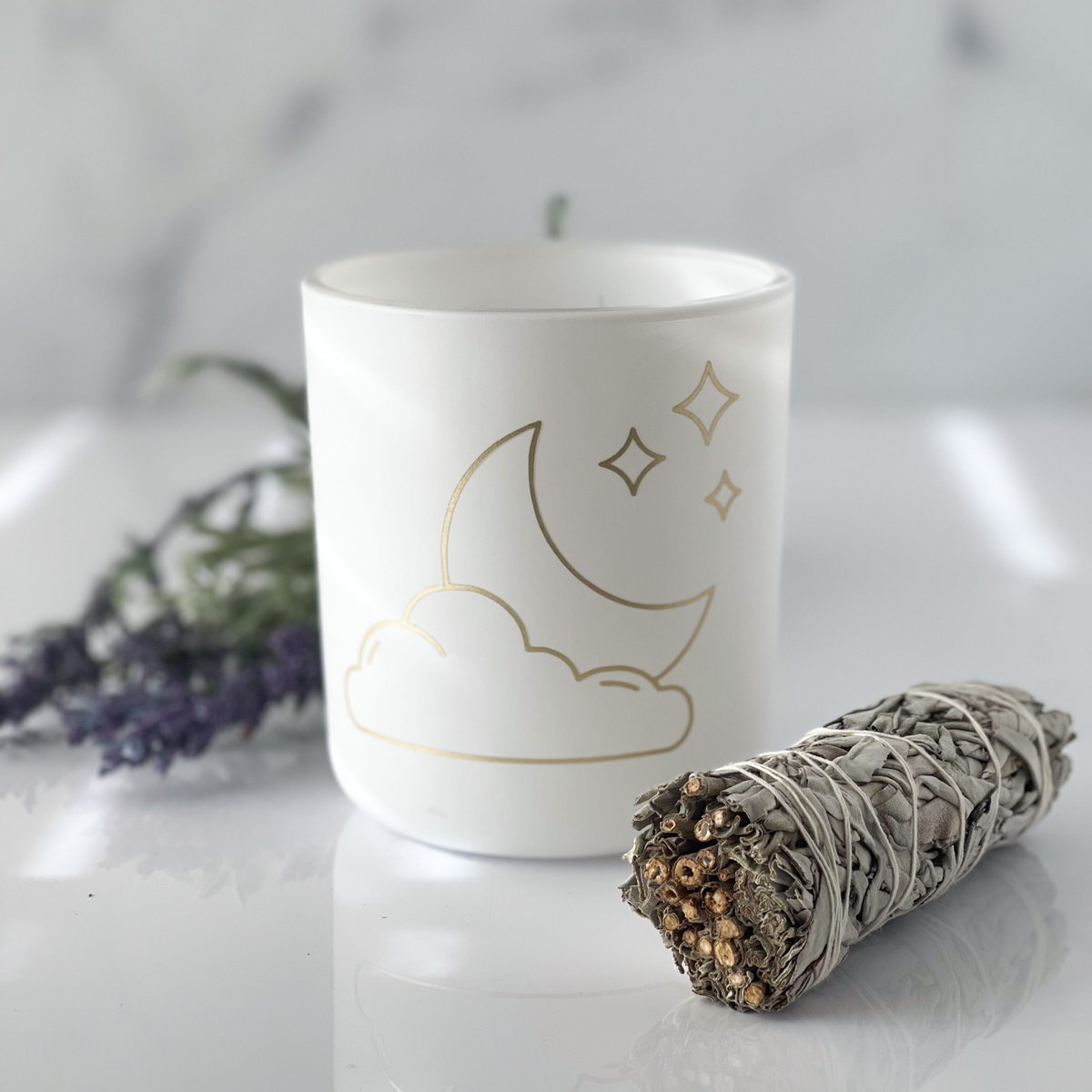 Calm Cool and Collected - Lavender, Sage and Rosemary Candle